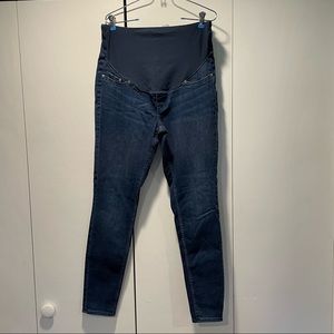 H&M MAMA Super Skinny high rib maternity jeans - L